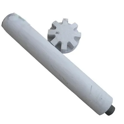 Alberi e rotori di degasaggio in grafite